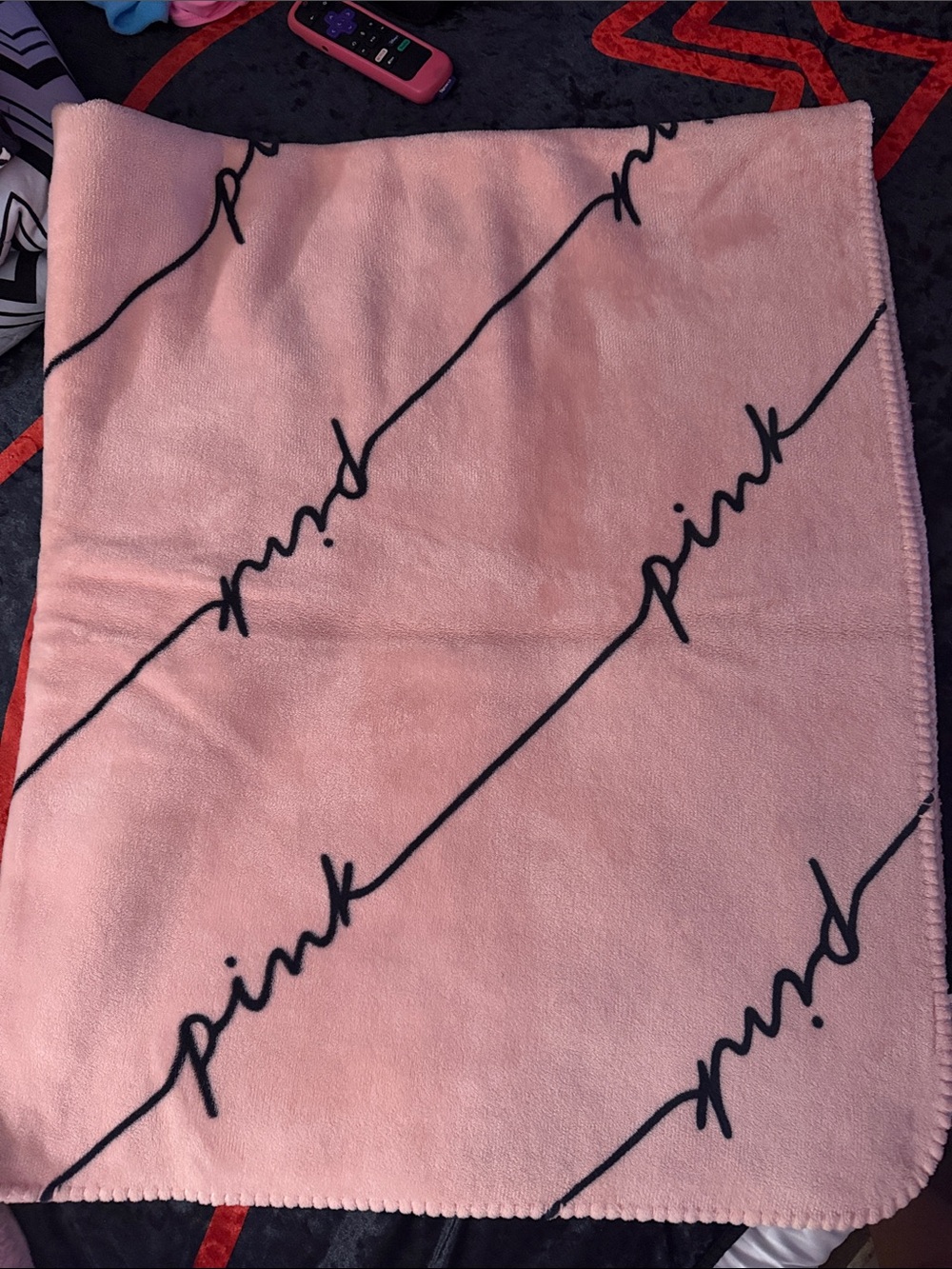 PINK Victoria’s Secret Sherpa throw